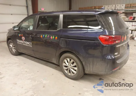 2021 Kia Sedona Lx из США, поврежденный, VIN KNDMB5C10M6668560